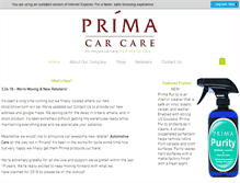 Tablet Screenshot of primacarcare.com